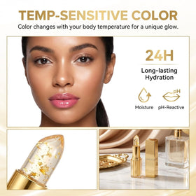 Aiwejay Lipstick 2 Pack in hand showcasing natural tint