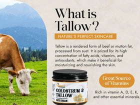 AJOMED COSMETICS Colostrum & Tallow Face Moisturizer ingredients list