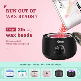 Ajoura Hard Wax Beads used for bikini waxing