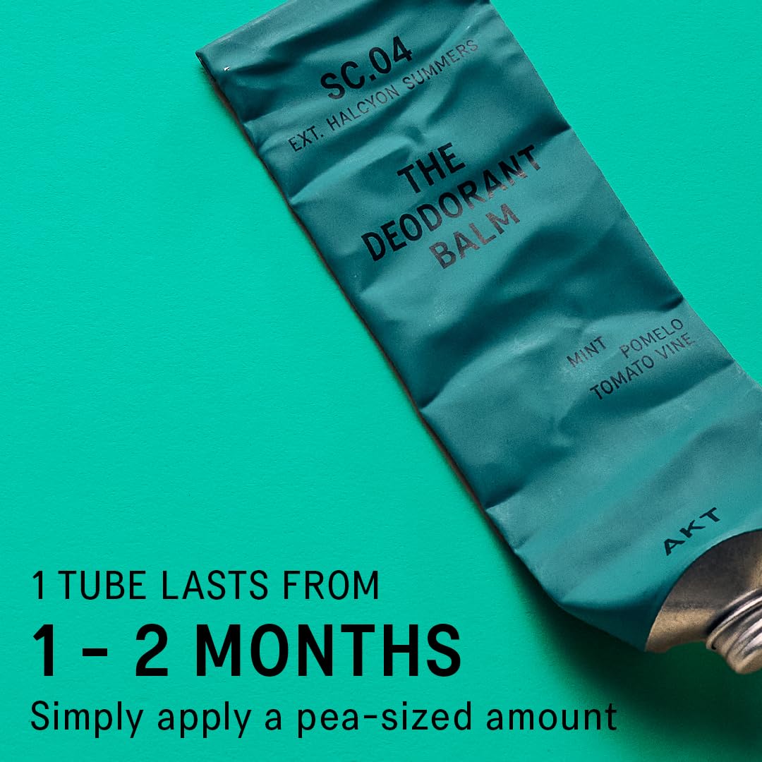 AKT Deodorant Balm Halcyon Summers in lifestyle setting