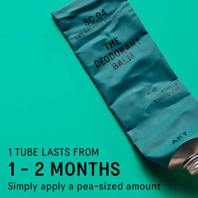 AKT Deodorant Balm Halcyon Summers in lifestyle setting
