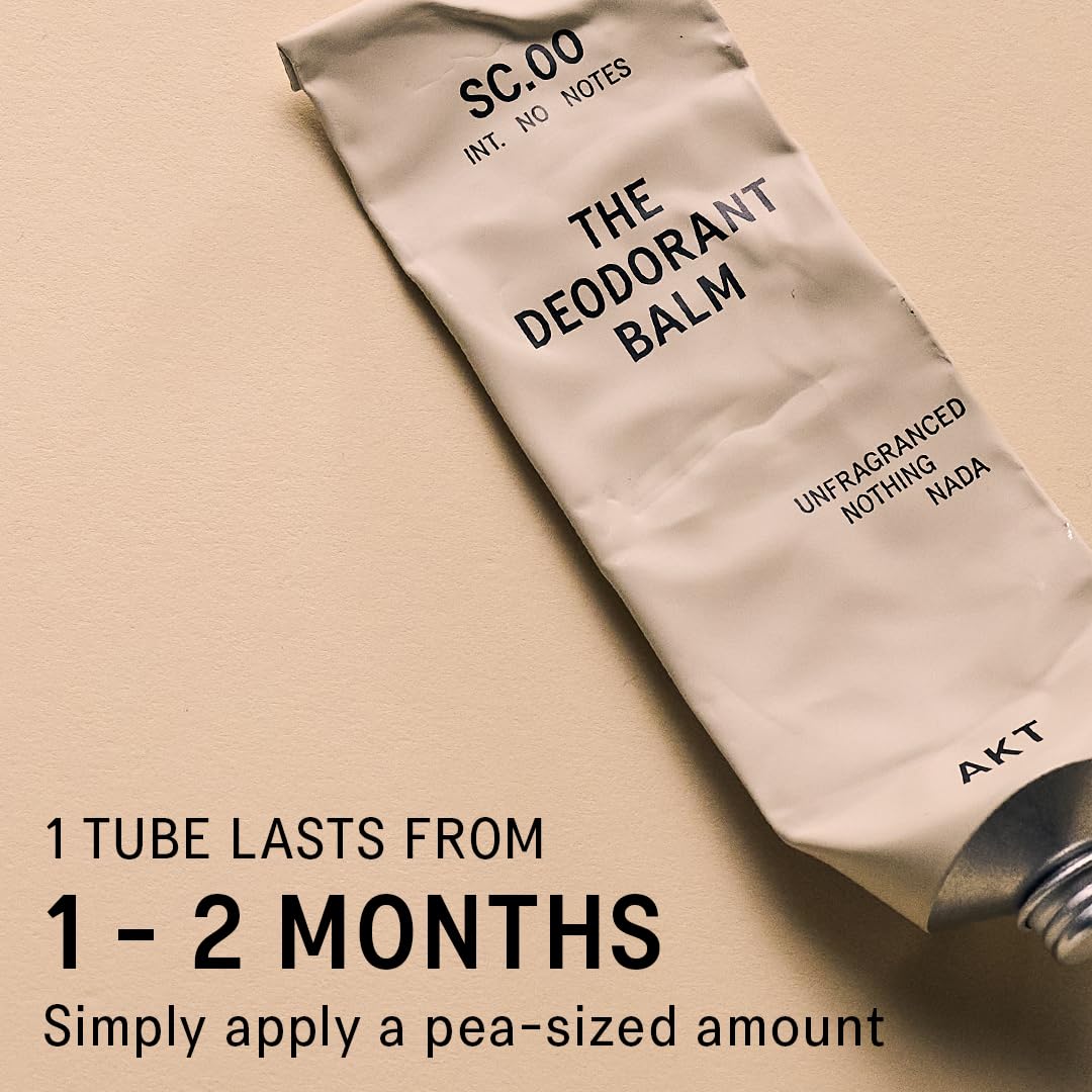 AKT Deodorant Balm No Notes 50mL eco-friendly packaging