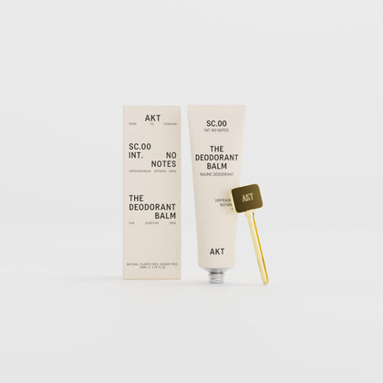 AKT Deodorant Balm No Notes 50mL front view packaging