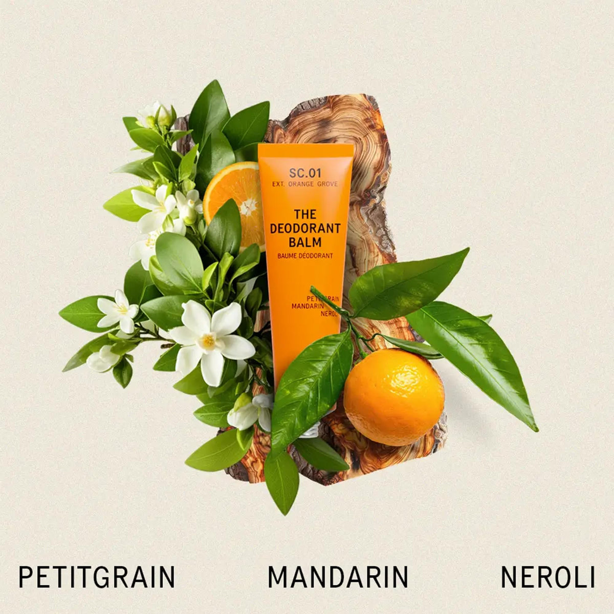 AKT Deodorant Balm SC.01 Orange Grove 50mL packaging