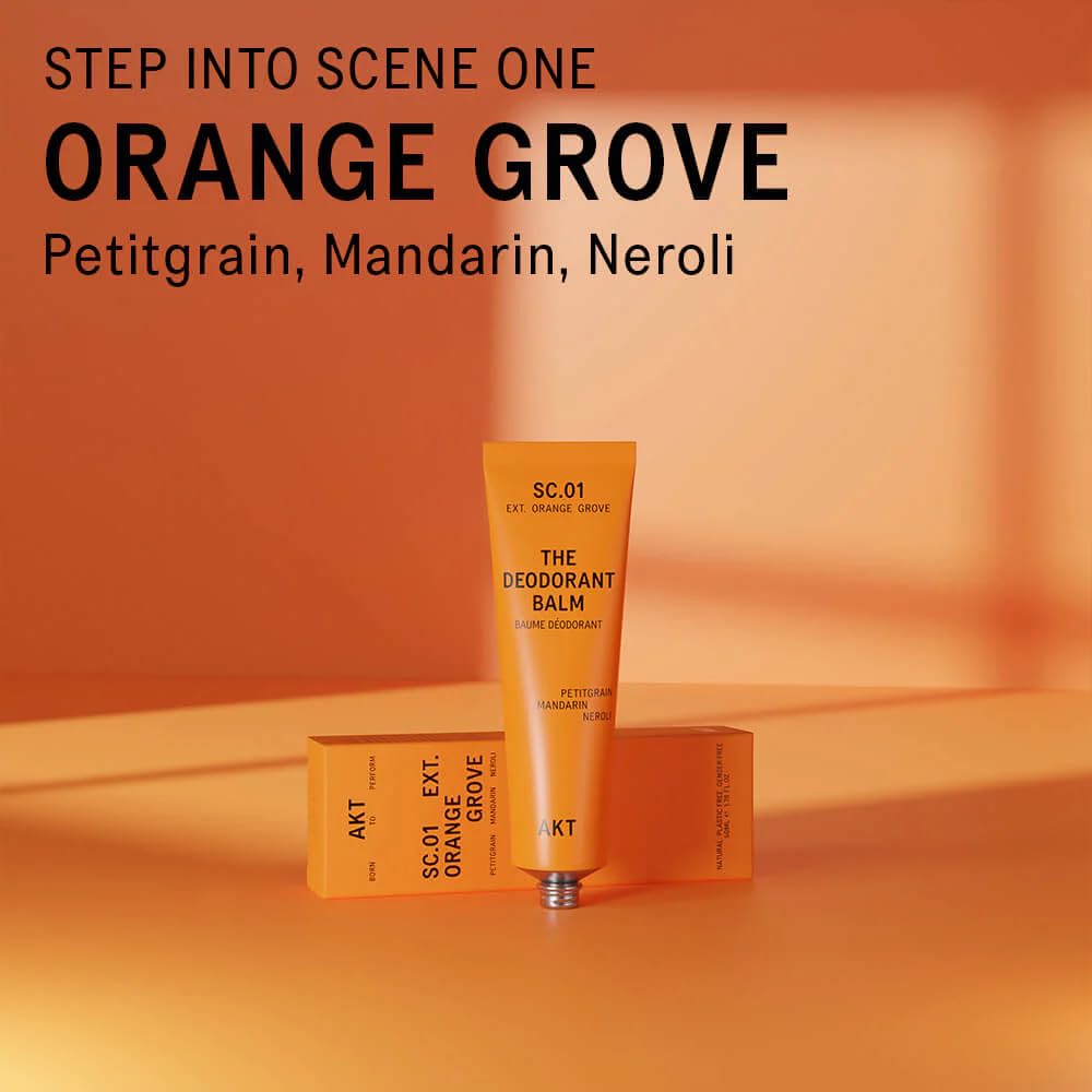 AKT Deodorant Balm SC.01 Orange Grove cap detail