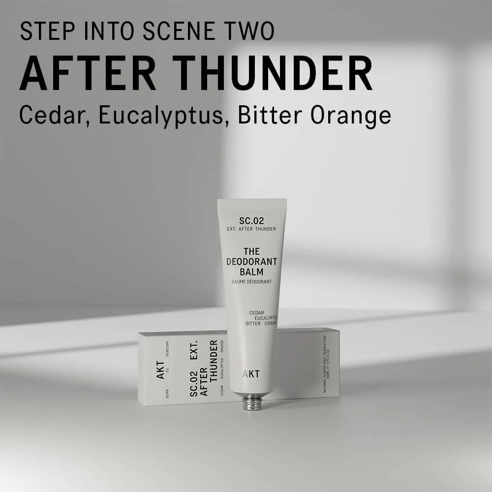 AKT Deodorant Balm SC.02 After Thunder 50mL cap detail