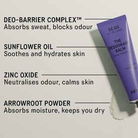 AKT Deodorant Balm SC.03 The Onsen application on skin