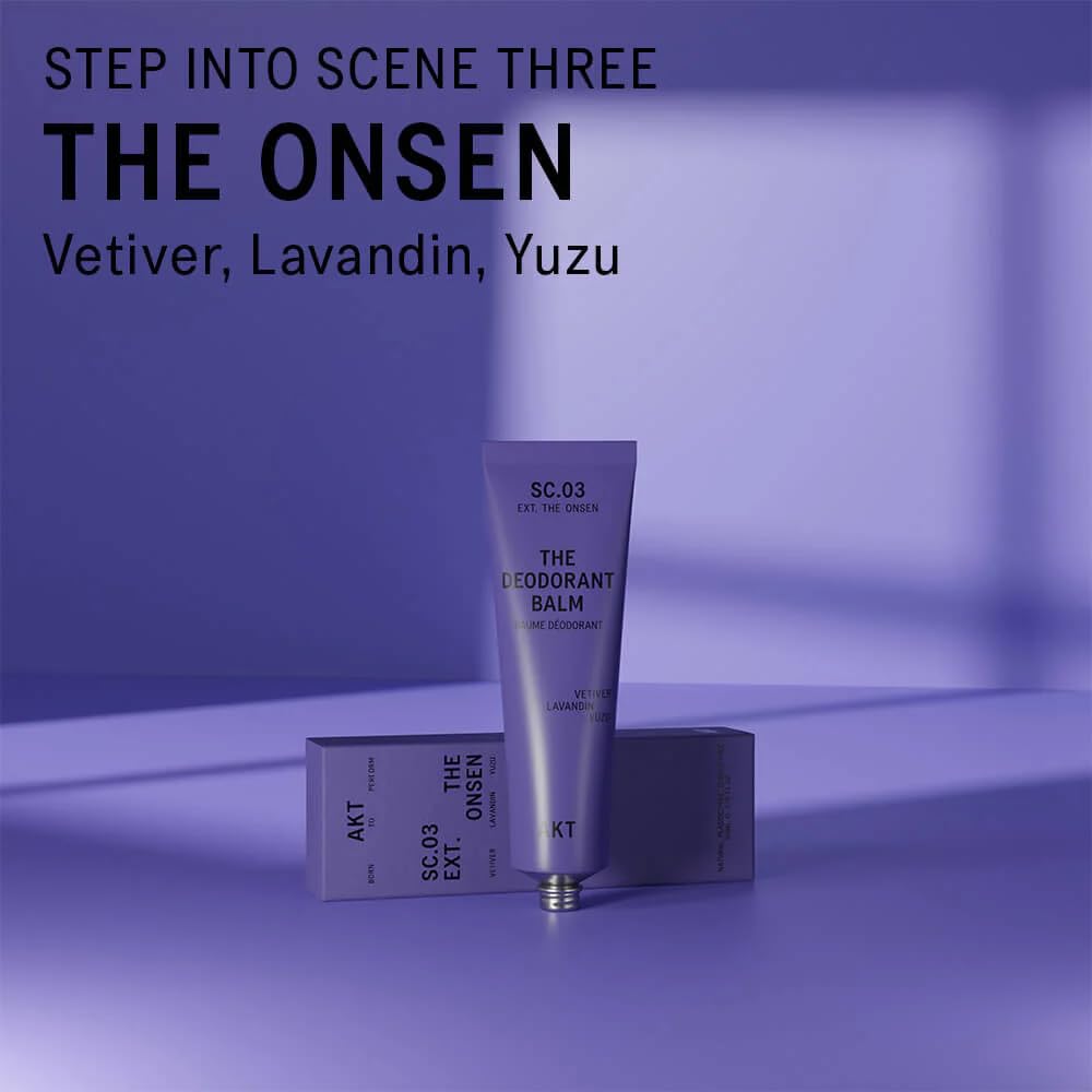 AKT Deodorant Balm SC.03 The Onsen packaging details