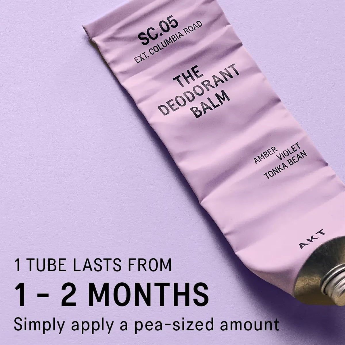 AKT Deodorant Balm SC.05 Columbia Road 50mL side view