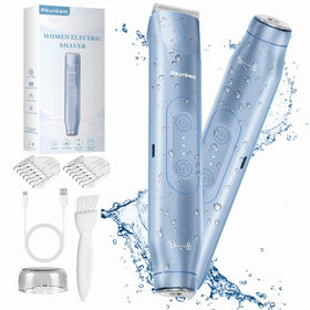 Akunbem Bikini Trimmer front view with dual head design