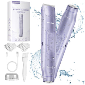 Akunbem Bikini Trimmer front view with dual head design