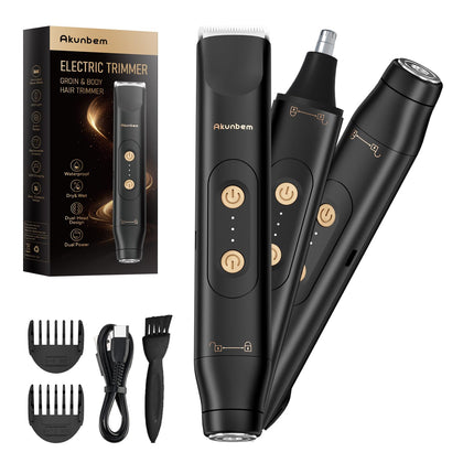 Akunbem Groin & Body Hair Trimmer front view