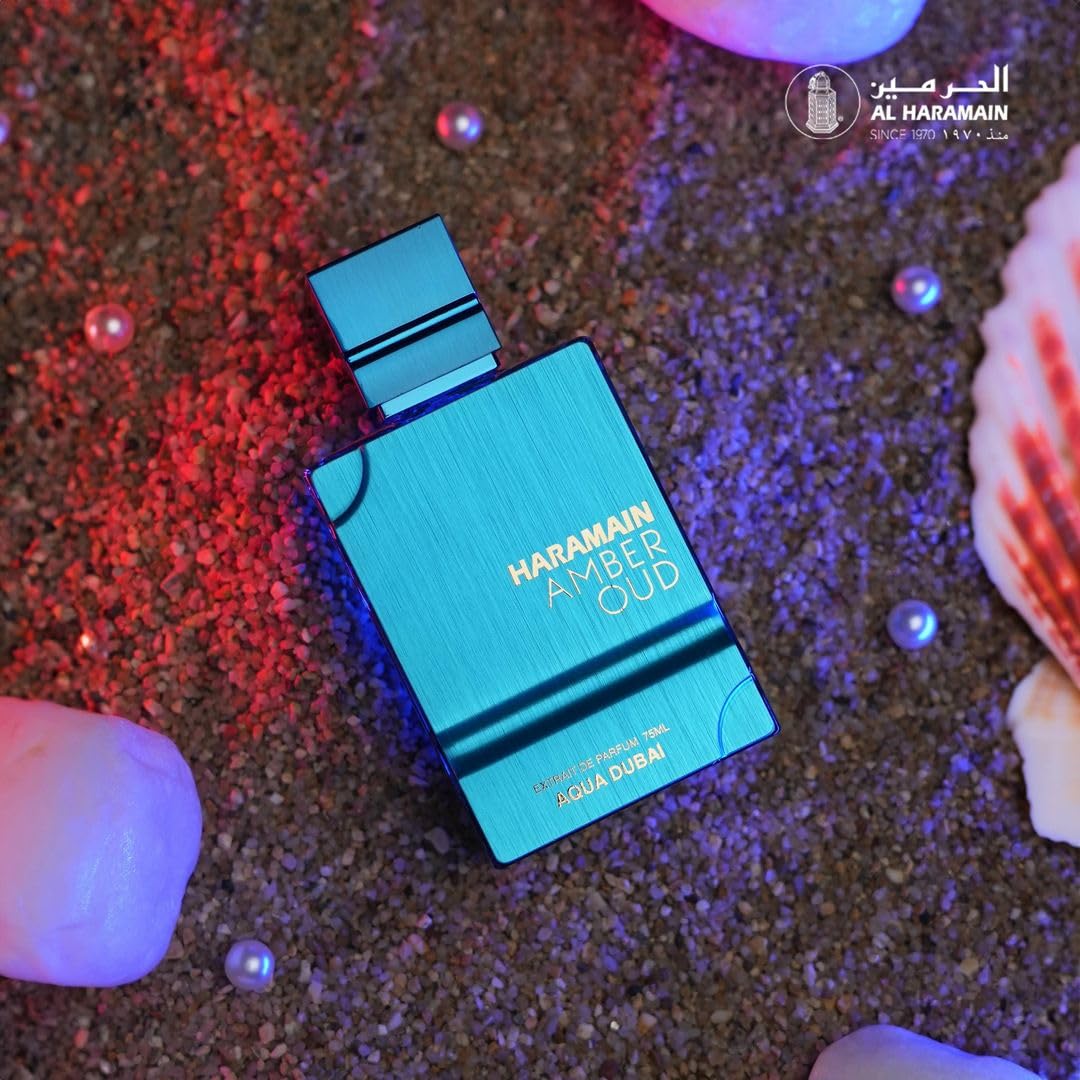 Al Haramain Amber Oud Aqua Dubai scent notes description