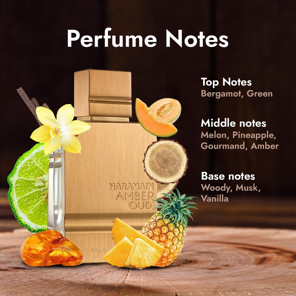 Al Haramain Amber Oud Gold Edition packaging design