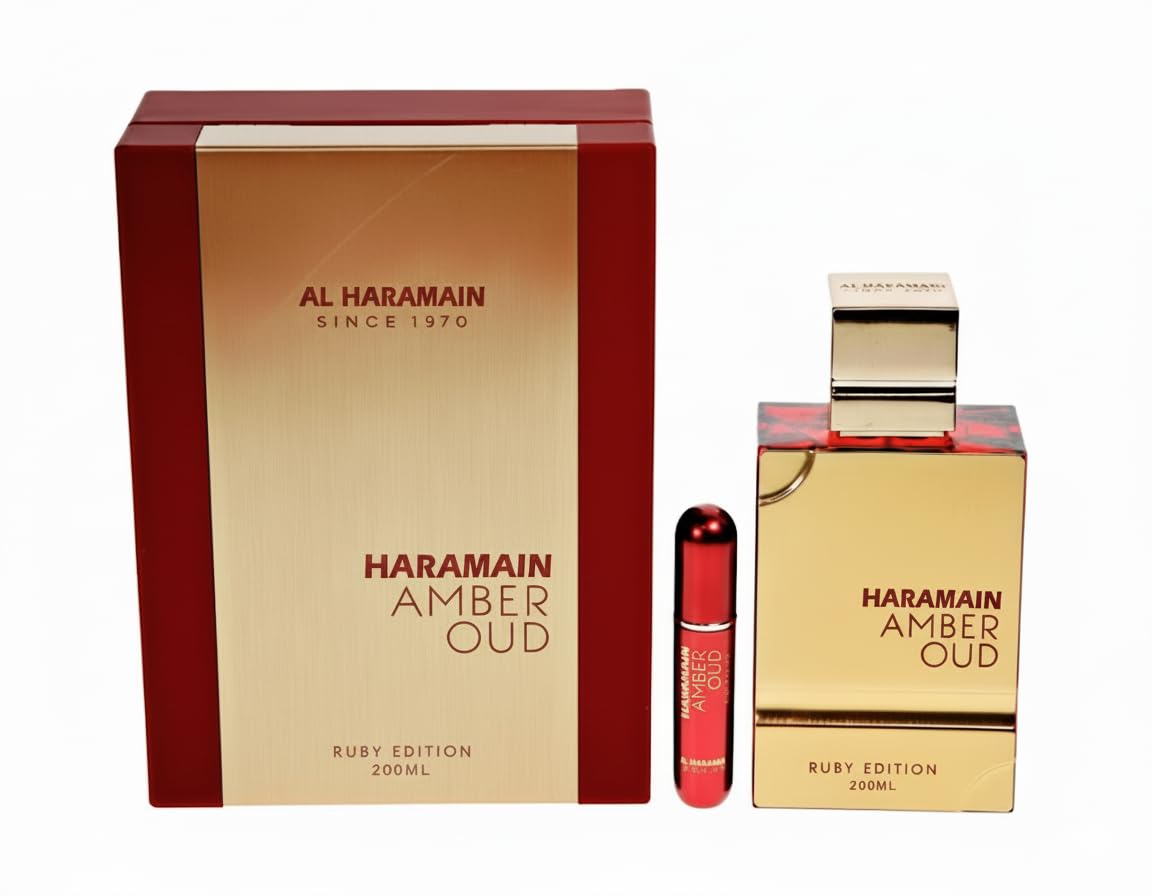 Al Haramain Amber Oud Ruby Edition Eau De Parfum 6.7 oz front view
