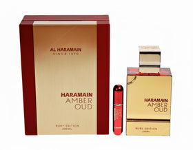Al Haramain Amber Oud Ruby Edition Eau De Parfum 6.7 oz front view