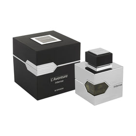Al Haramain L'Aventure Intense Eau de Parfum with fragrance notes