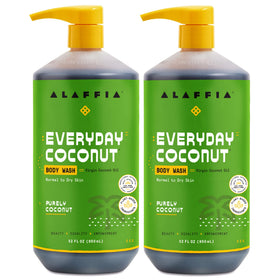 Alaffia Everyday Coconut Body Wash 32 Oz front view