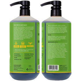 Alaffia EveryDay Coconut Body Wash back label details