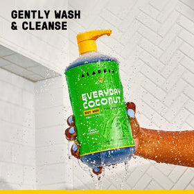 Alaffia Everyday Coconut Body Wash side view
