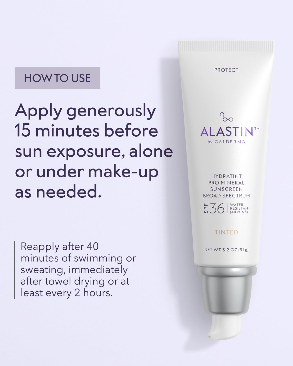 ALASTIN Skincare HydraTint Pro Mineral Tinted Sunscreen SPF 36 with other skincare products