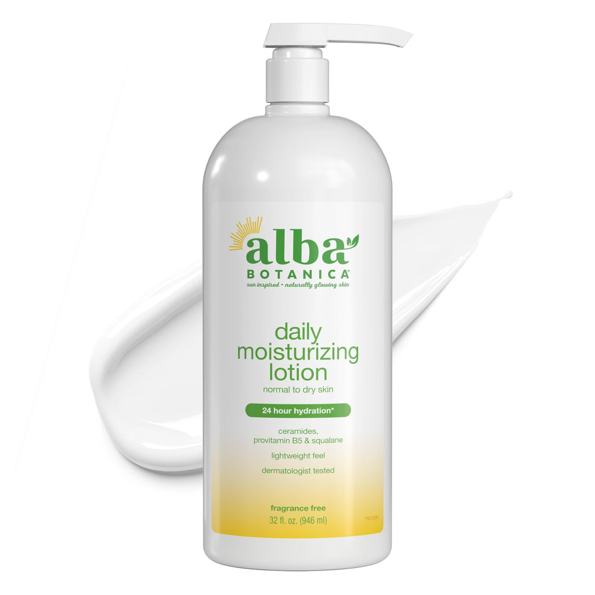 Alba Botanica Daily Moisturizing Lotion 32 oz front view
