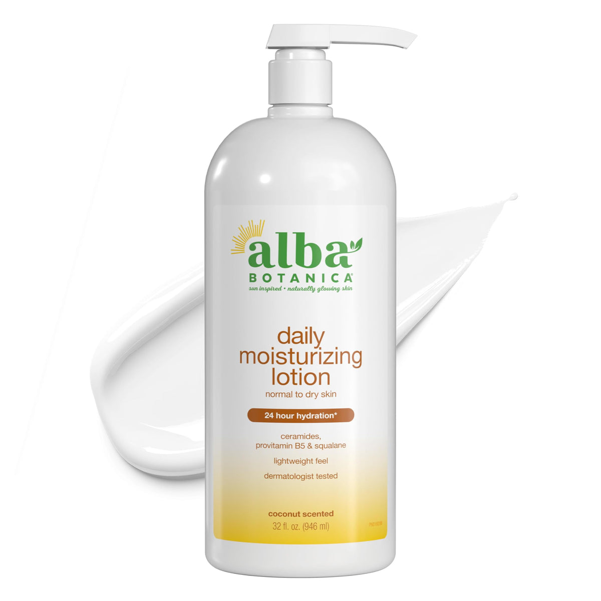 Alba Botanica Daily Moisturizing Lotion 32 oz front view