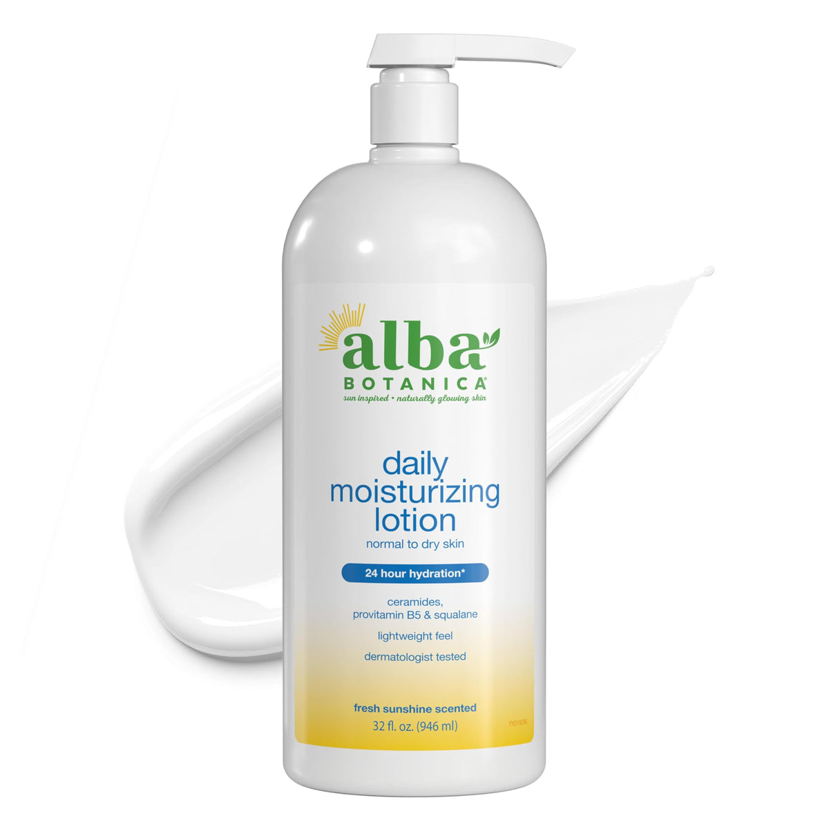 Alba Botanica Hydrating Moisturizing Lotion 32 oz front view