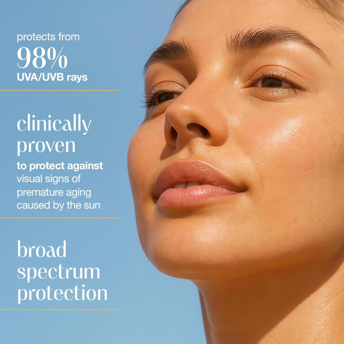 Alba Botanica Sensitive SPF 50 Sunscreen Spray side view showing nozzle