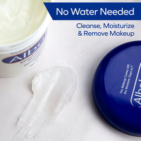 Albolene Moisturizing Cleanser back view with ingredients