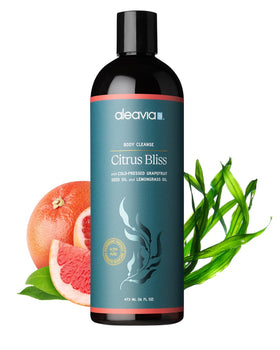 Aleavia Citrus Bliss Body Cleanse 16 Oz front view