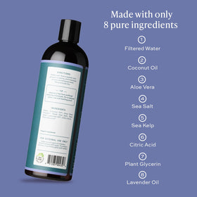 Aleavia Lavender Body Cleanse 16 Oz back view