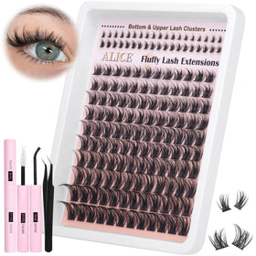 ALICE Lash Clusters Kit showing lash application tools