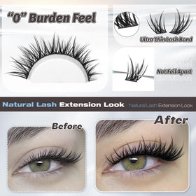 ALICE Lash Clusters thin band detail