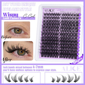 ALICE lash glue and tweezers included in the kit