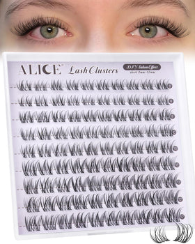 ALICE Natural Short Lash Clusters lifestyle shot