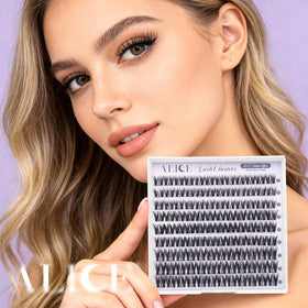 ALICE Short Lash Clusters 8-12mm side view