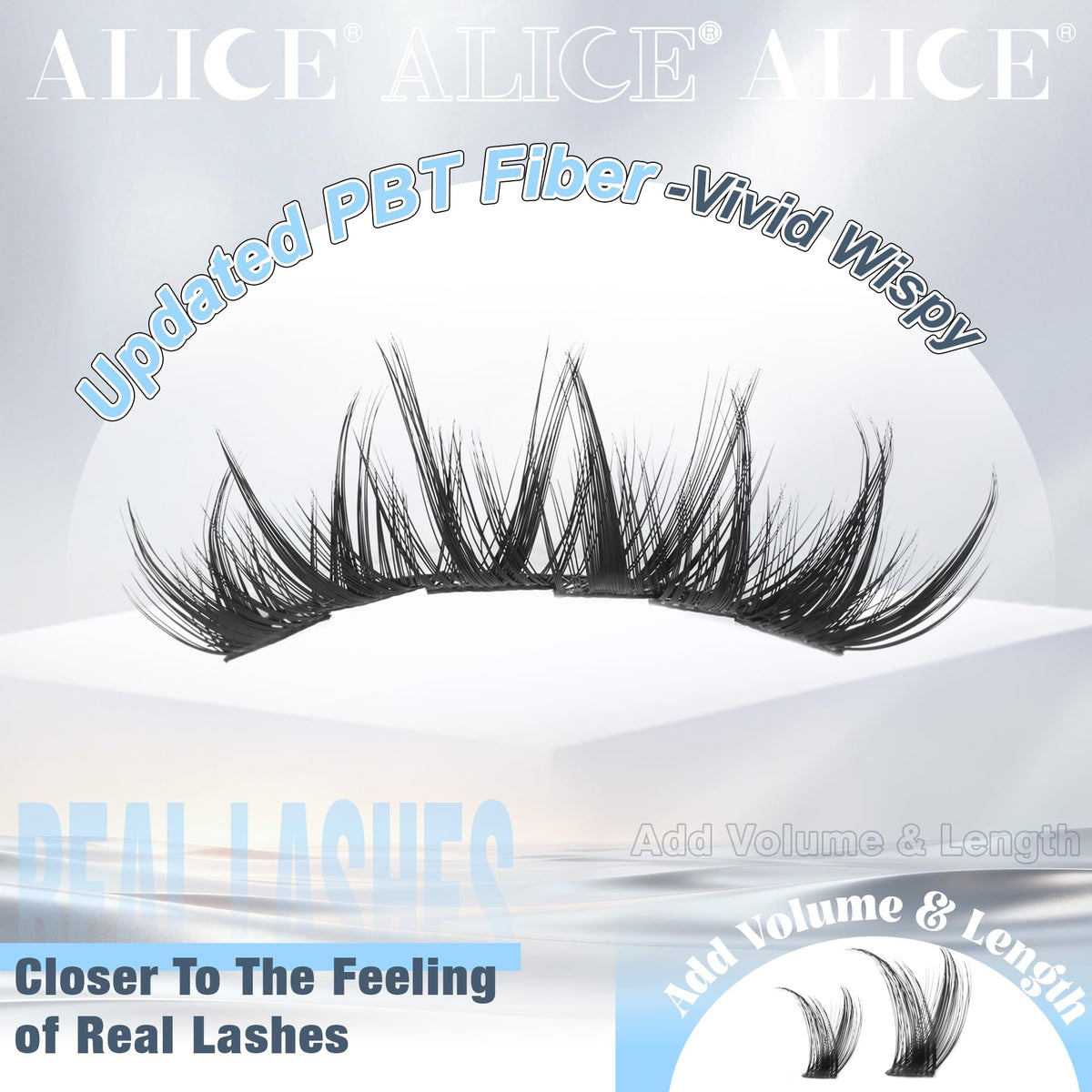 ALICE Wispy Eyelash Clusters displayed with application tools