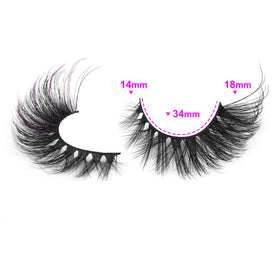 ALICROWN False Eyelashes flexible lash band detail