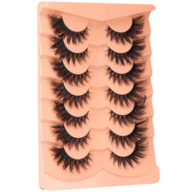 ALICROWN False Eyelashes side view highlighting multi-layer design