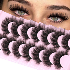 ALICROWN HAIR 20MM dramatic volume false eyelashes front view