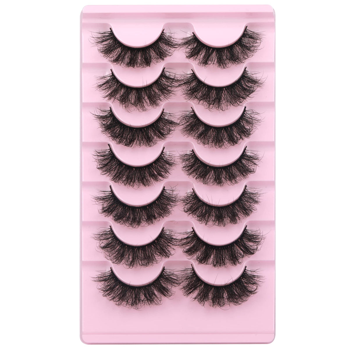 ALICROWN HAIR 20MM false eyelashes in use