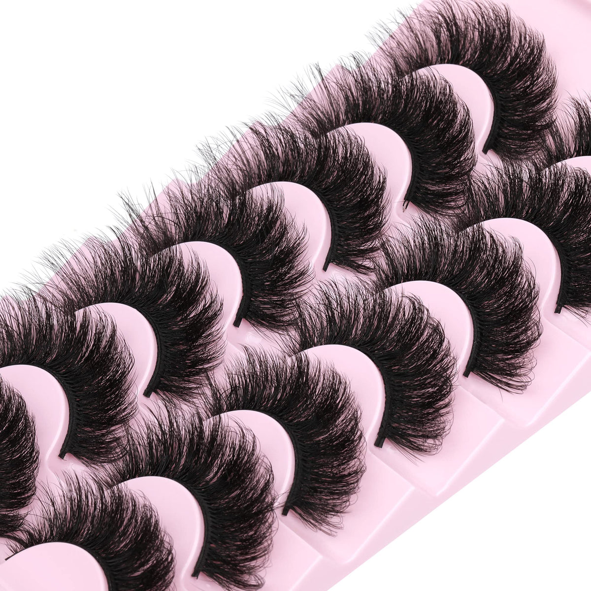 ALICROWN HAIR 20MM thick false eyelashes side view