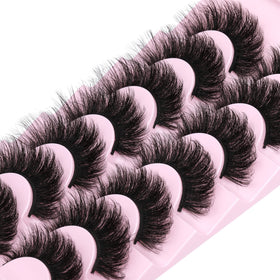 ALICROWN HAIR 20MM thick false eyelashes side view