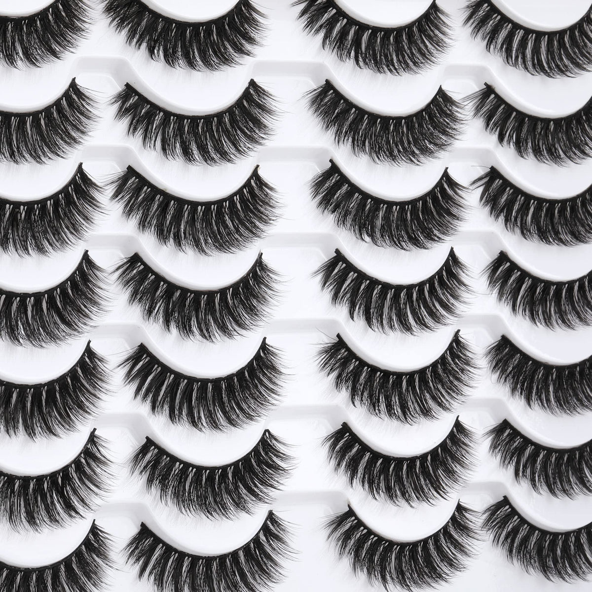 ALICROWN HAIR Short False Eyelashes side view