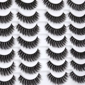 ALICROWN HAIR Short False Eyelashes side view