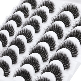 ALICROWN HAIR Short False Eyelashes with applicator tool