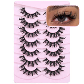 ALICROWN Wispy False Eyelashes in makeup kit