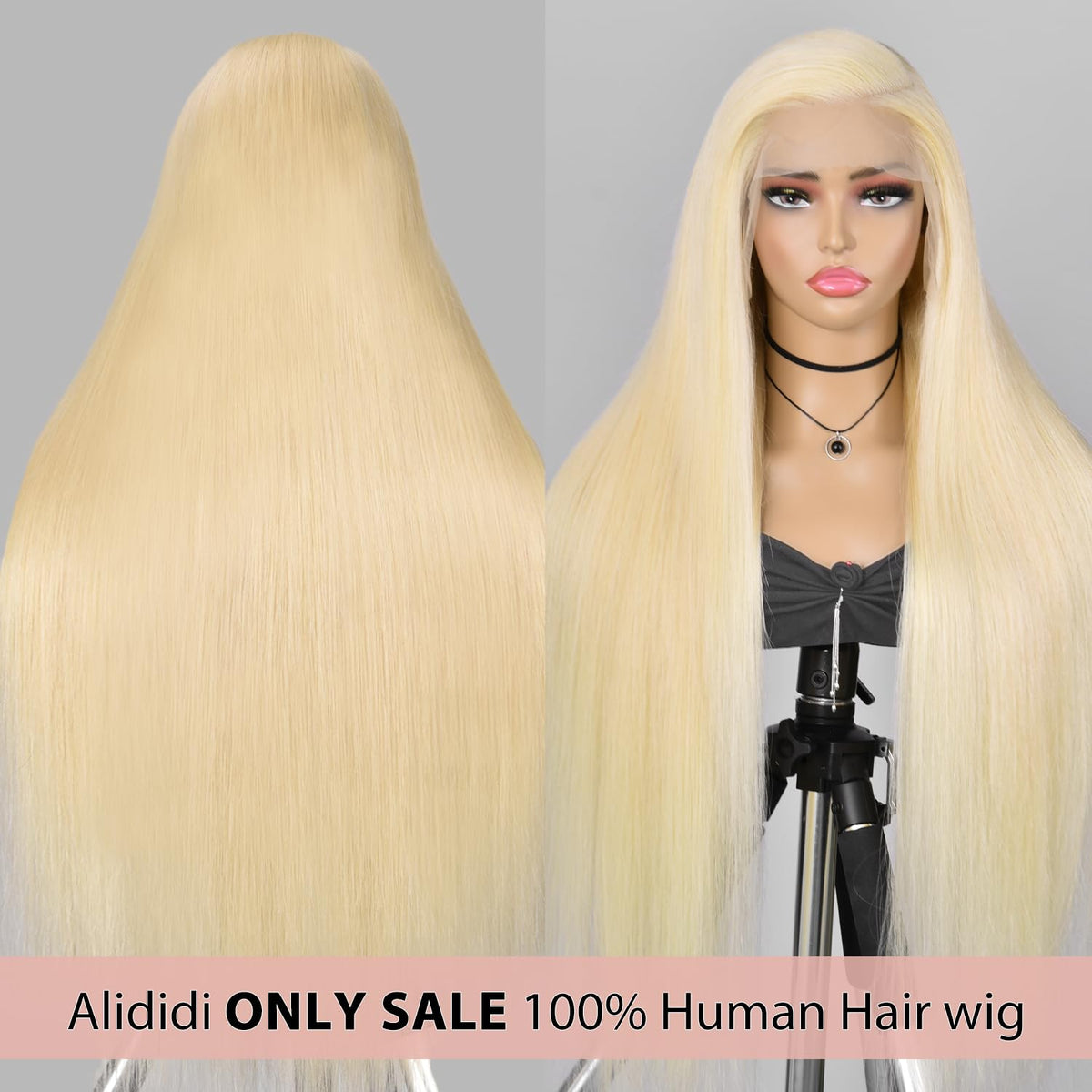 Alididi 30-Inch 613 Lace Front Wig side view