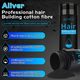 ALIVER Hair Fibers packaging design